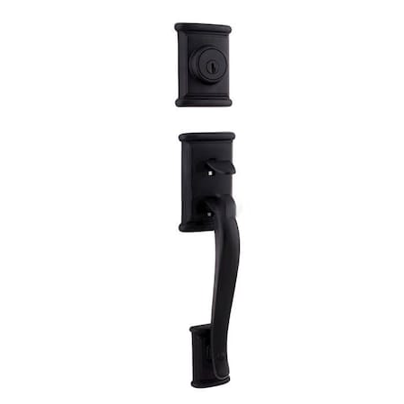 Kwikset KWIK OUTSIDE GRIP And DBL CYL Deadbolt TRI 801ADH-514-RCAL-RCS-LIP